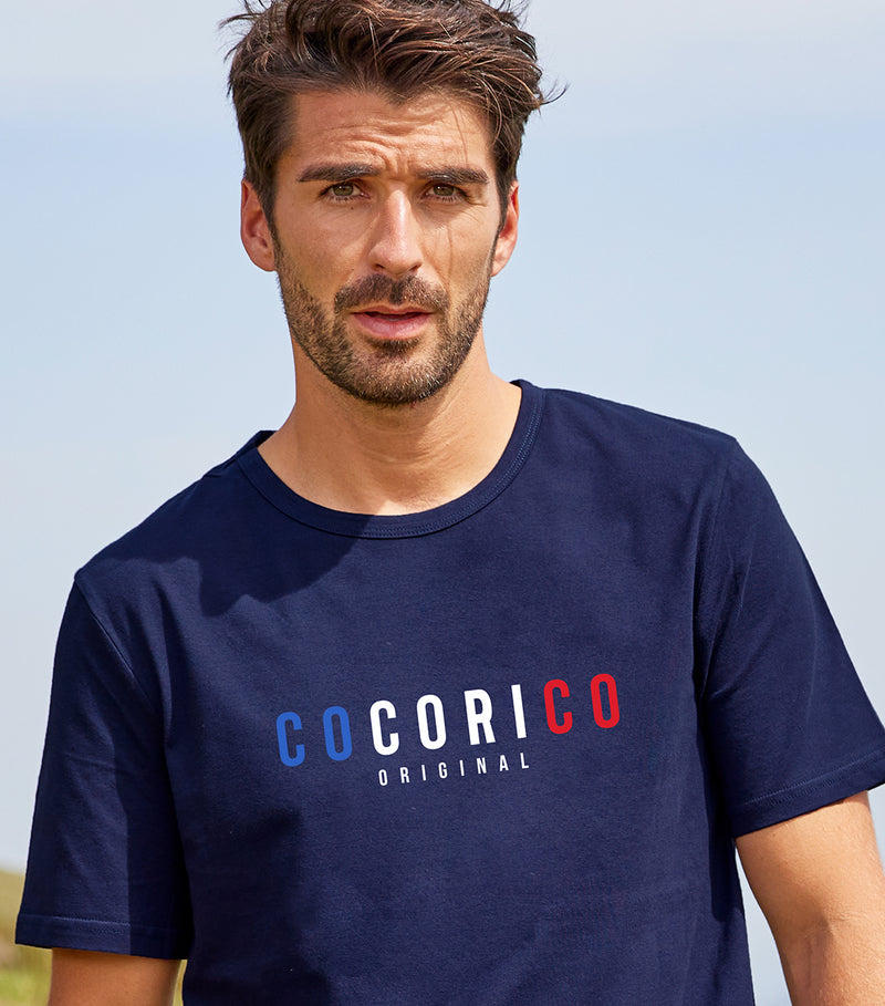 Mens Signature Arch Print T-Shirt Mediterranea