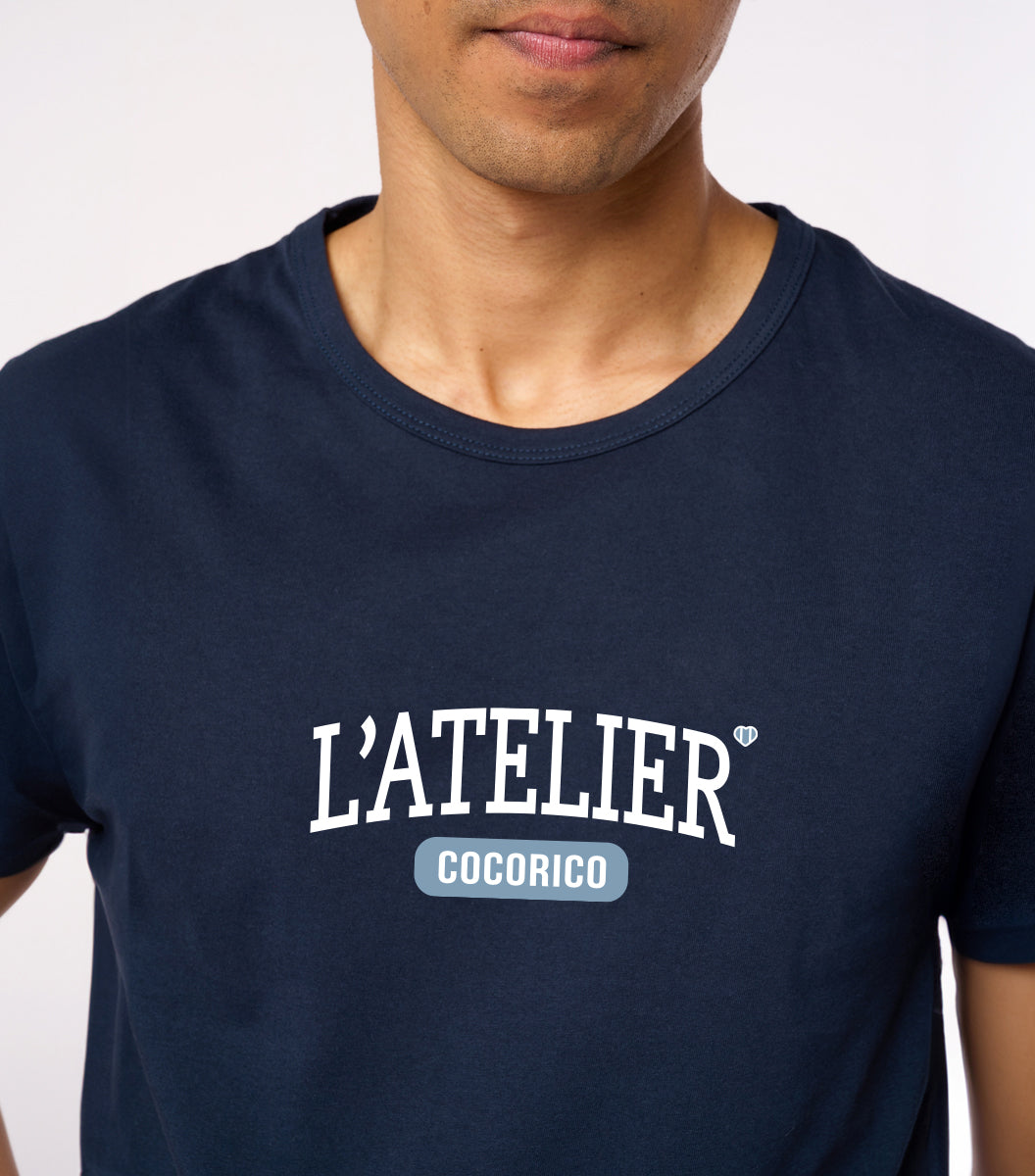T-shirt Homme Marine - L'Atelier