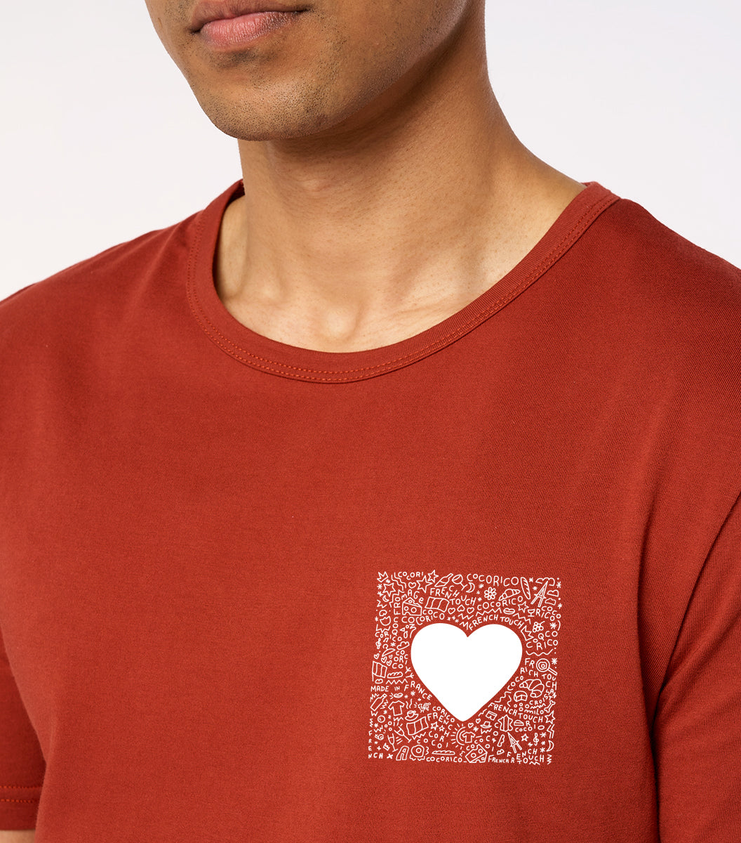 T-shirt Homme Terracotta - Le Milo