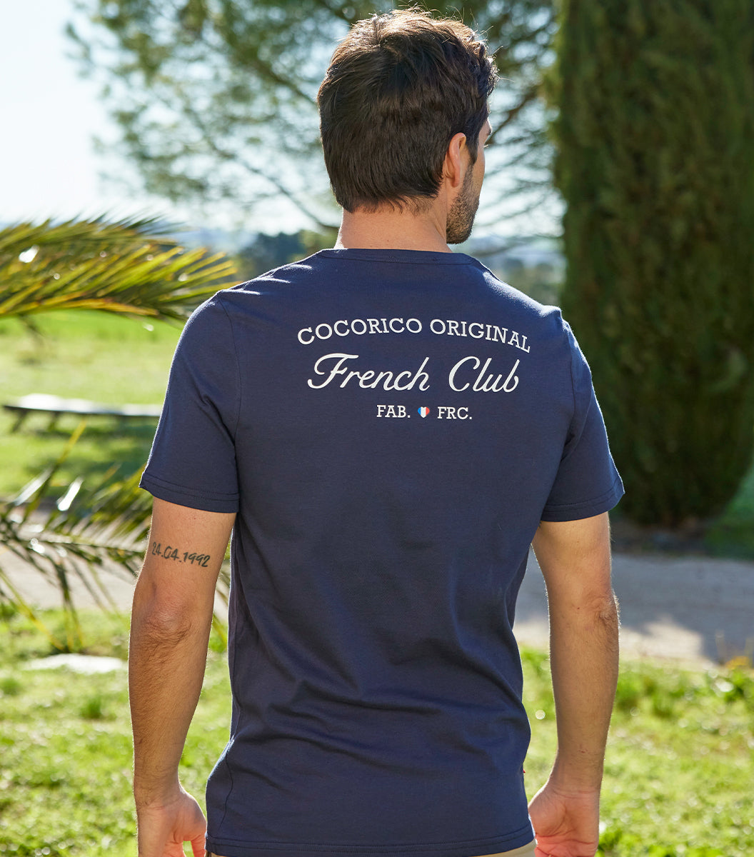 T-shirt Homme Marine - French Club