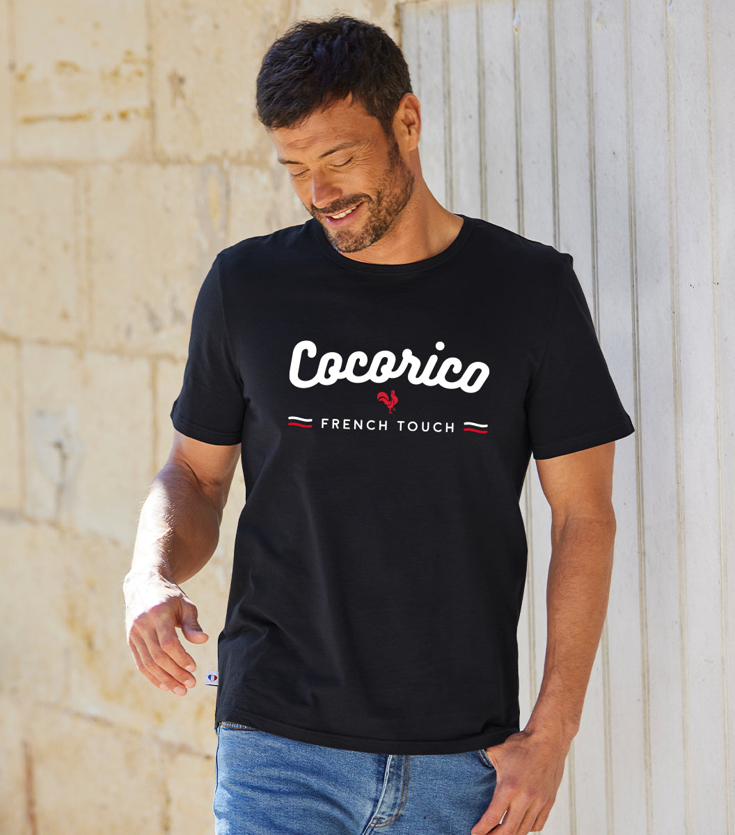 T-shirt Homme Noir - French Touch