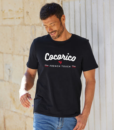 T-shirt Homme Noir - French Touch