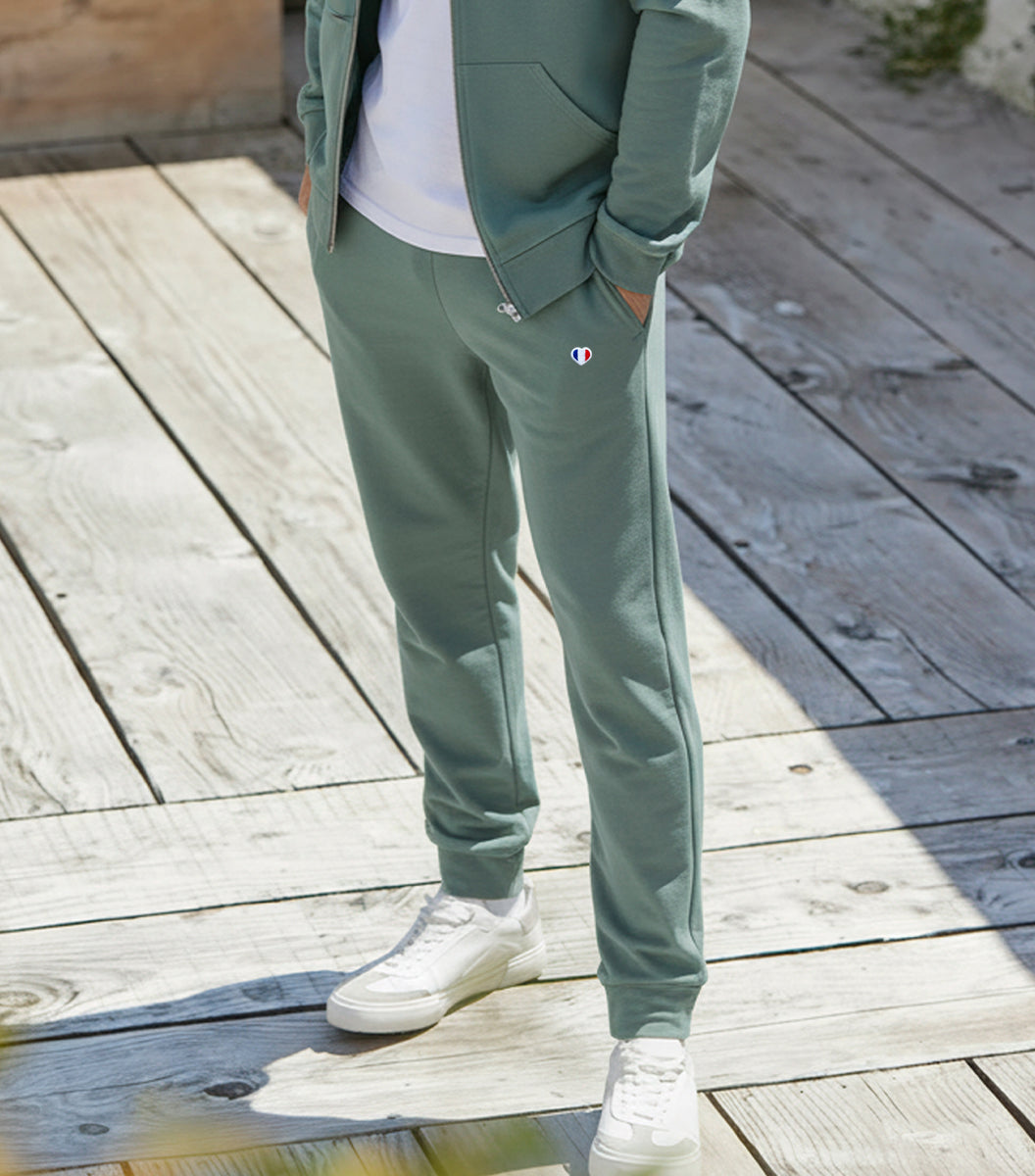Jogging Homme Sauge - Iconique
