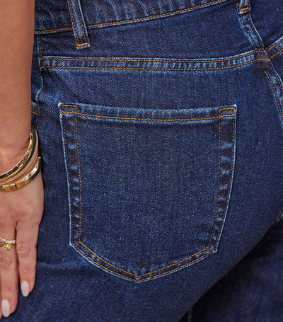 Jean Femme Slim Bleu Foncé