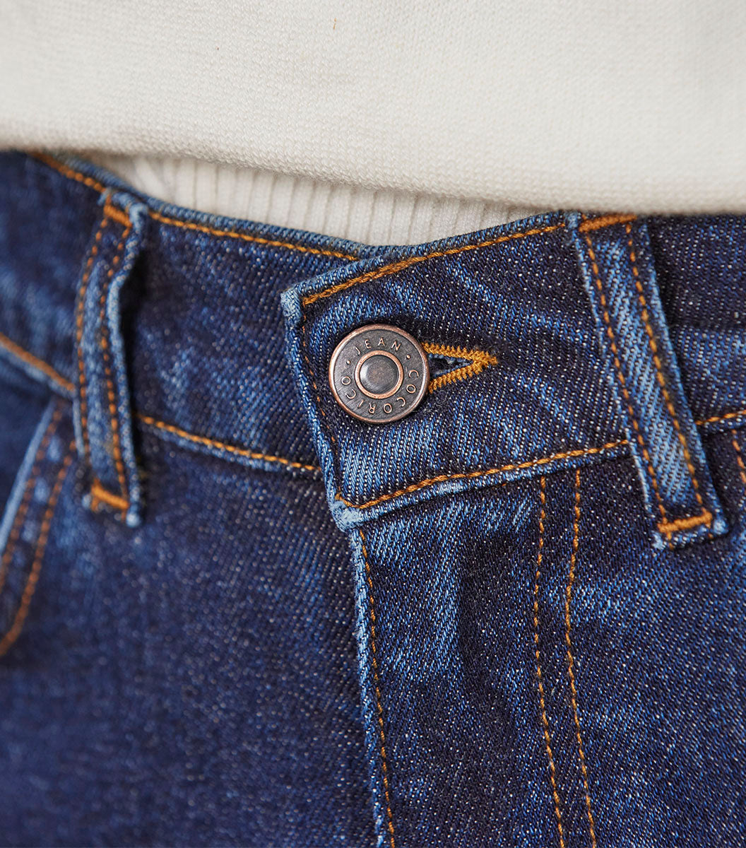 Jean Femme Slim Bleu Foncé