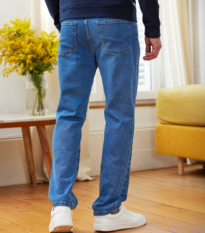 Jean Homme Large Bleu Clair