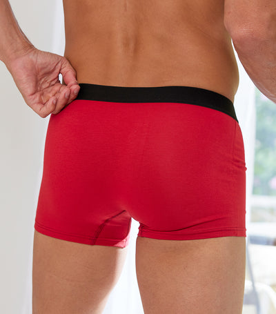 Boxer Homme Rouge - Super Papa