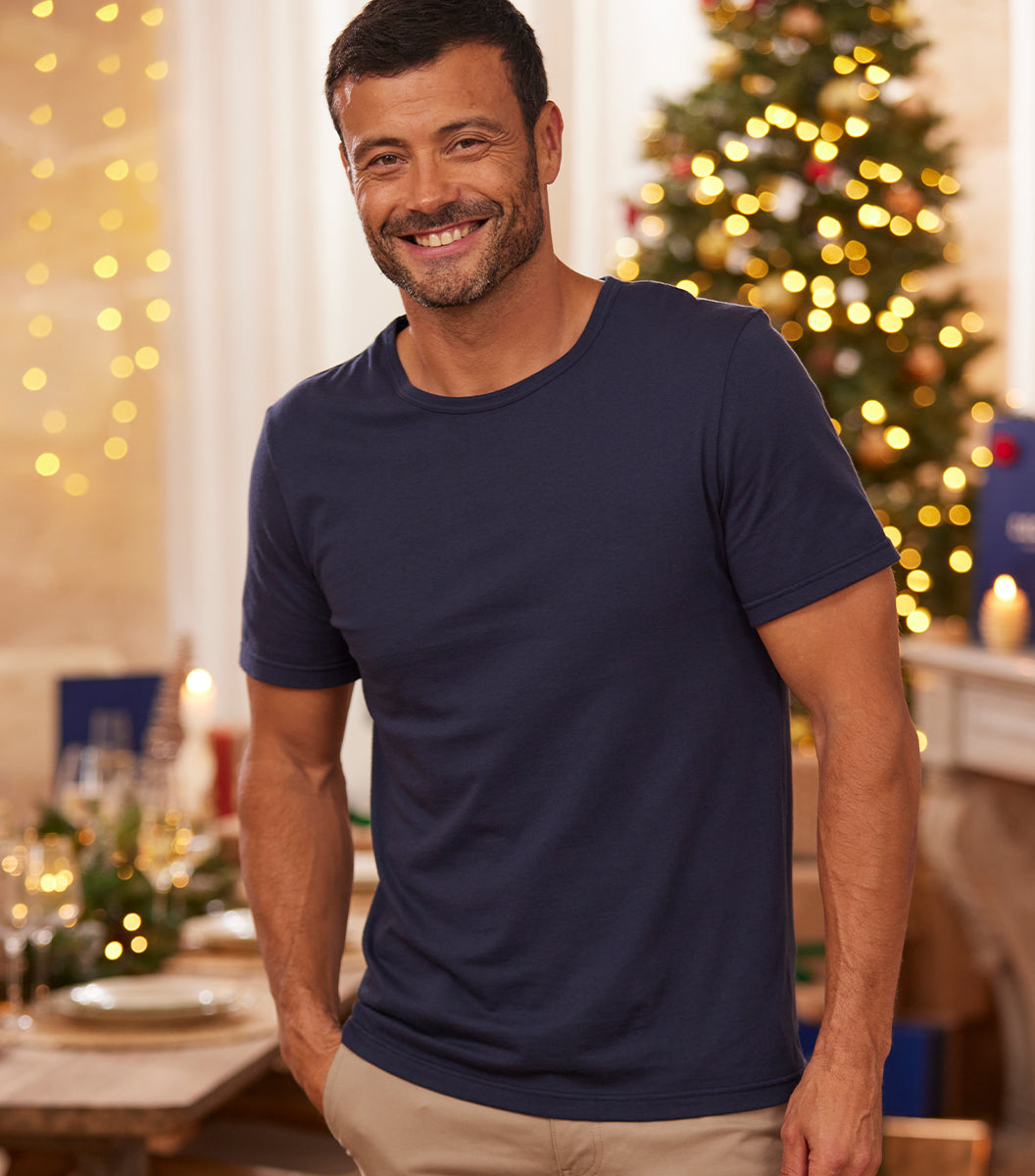T-shirt Homme Marine - Intemporel