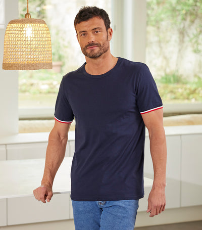 T-shirt Homme Supporter Marine - Intemporel