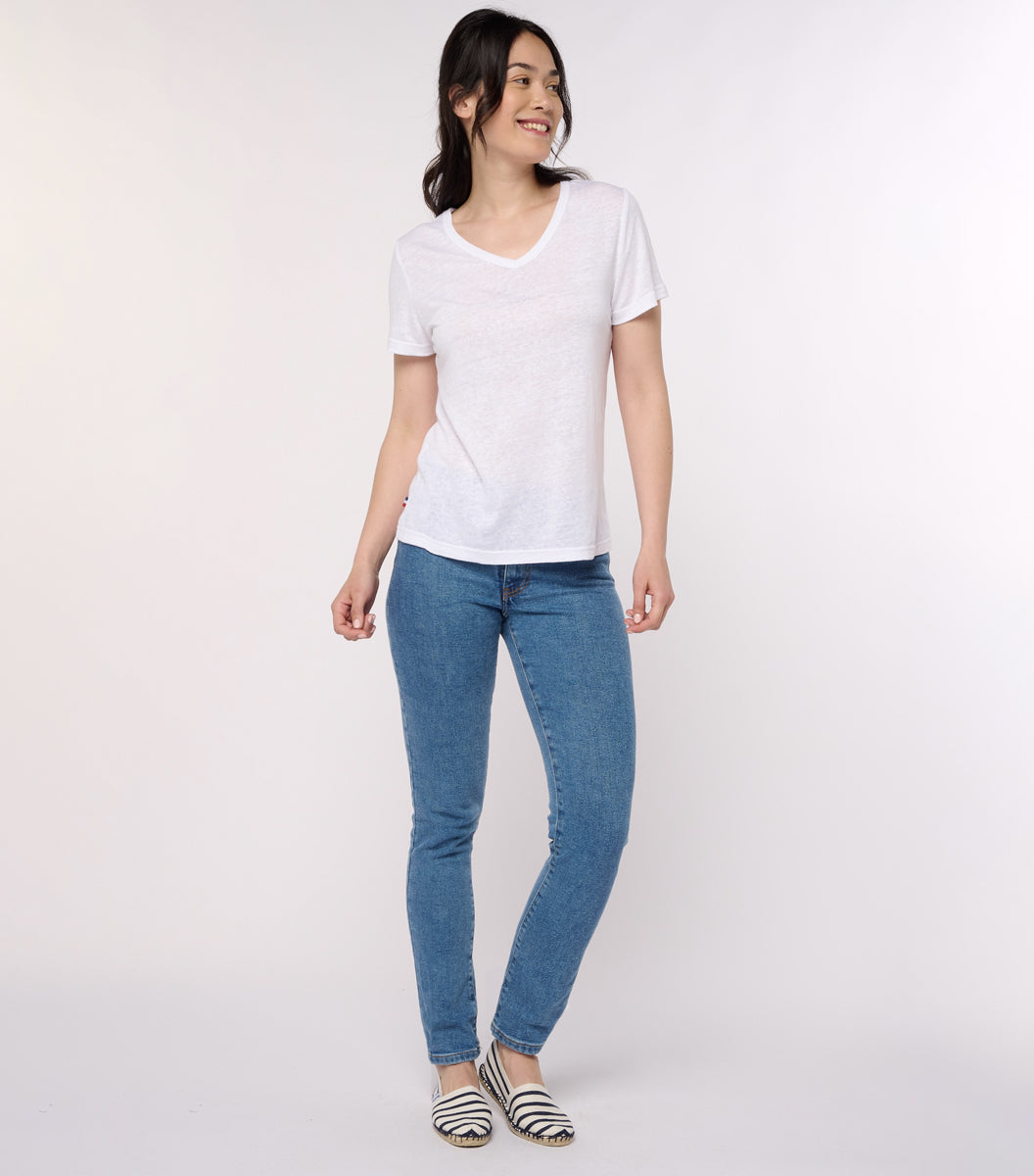 Jean Femme Skinny Bleach