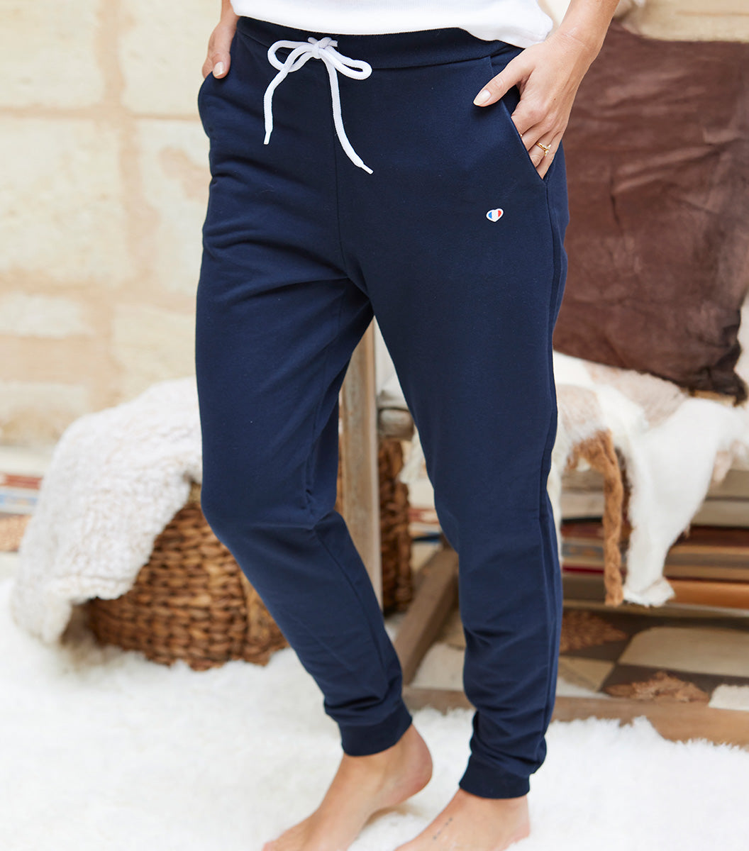 Jogging Femme Marine - Iconique
