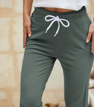 Jogging Femme Sauge - Intemporel