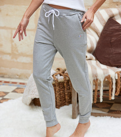 Jogging Femme Gris Chiné - Iconique