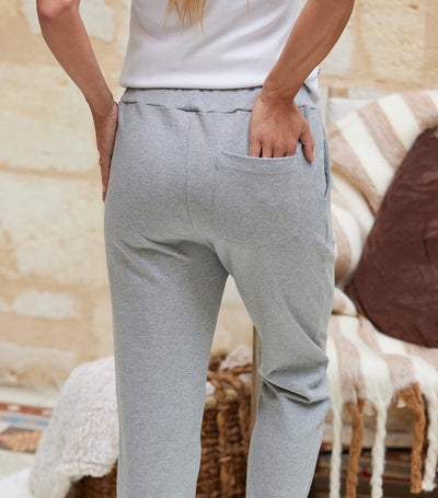 Jogging Femme Gris Chiné - Iconique