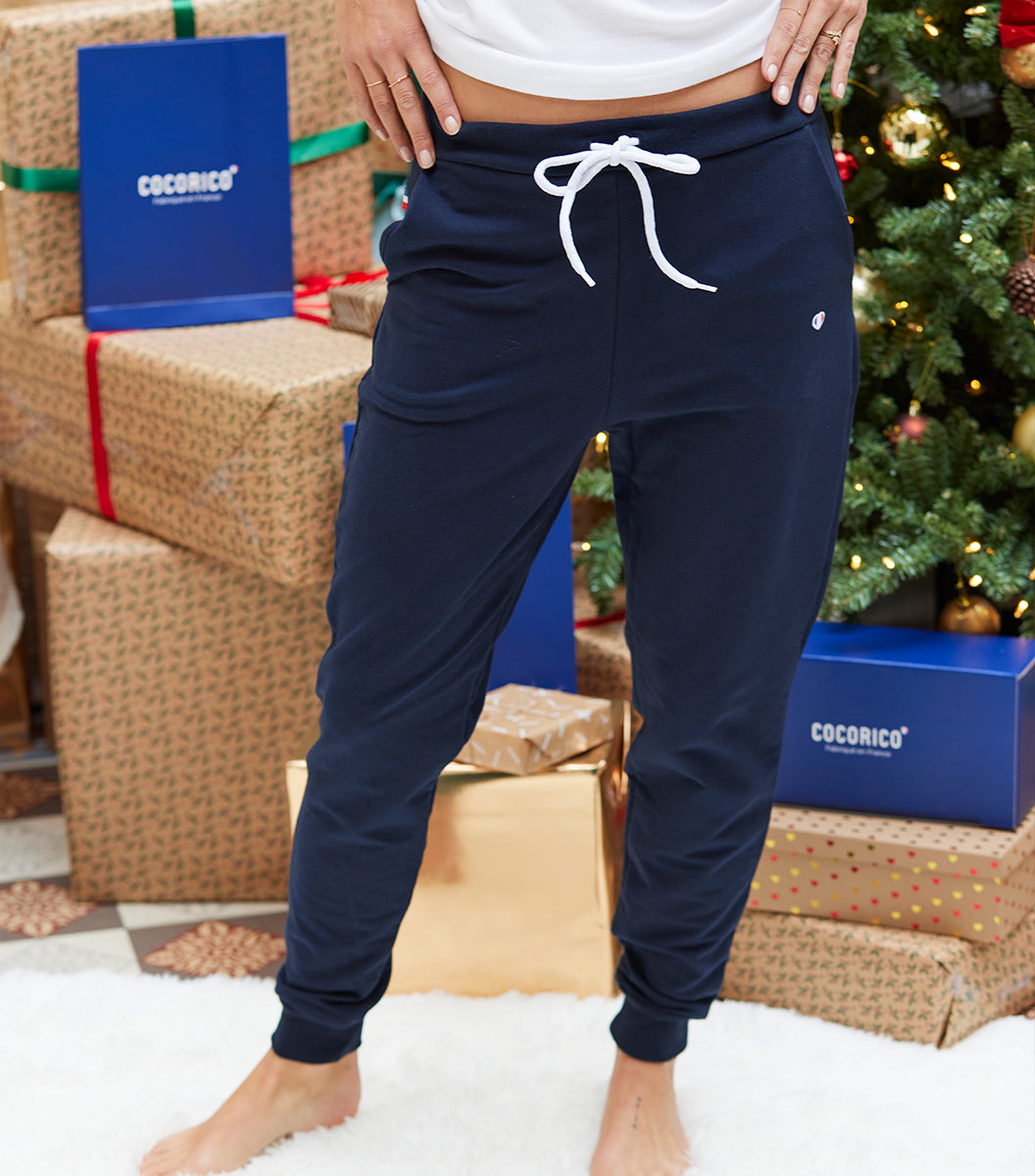 Jogging Femme Marine - Iconique