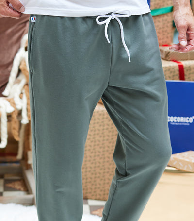 Jogging Homme Sauge - Intemporel