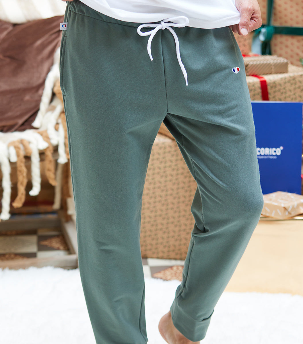 Jogging Homme Sauge - Iconique