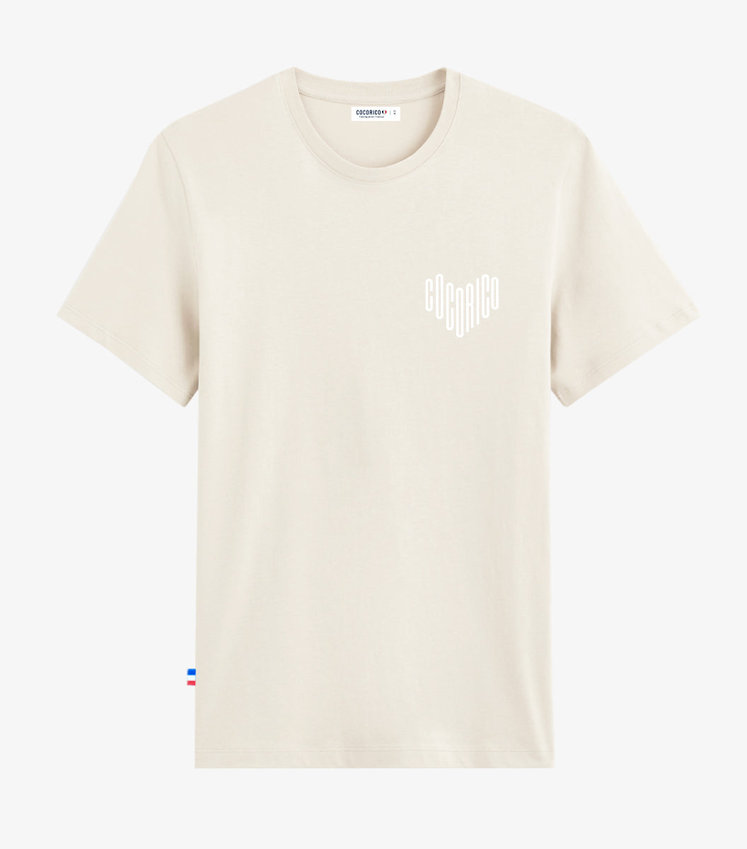 T-shirt Homme Sable - Le Coeur