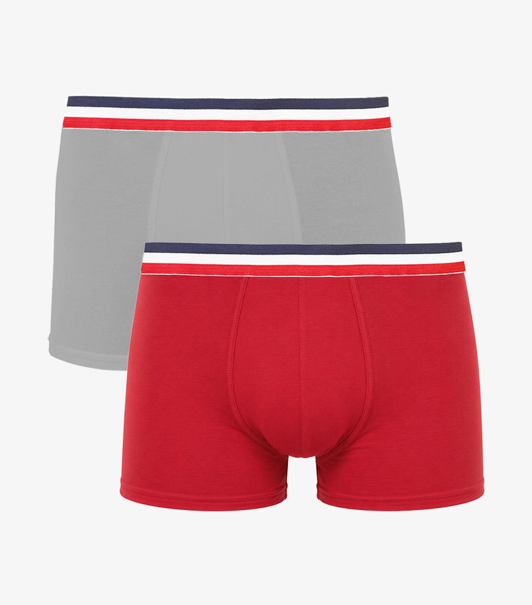 Boxer Homme Supporter x2 - Pack Intemporel
