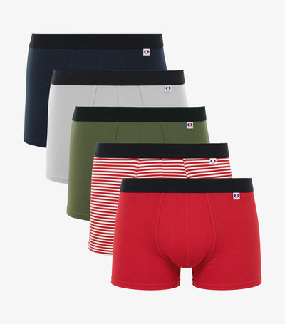 Boxer Homme x5 - Pack Essentiel
