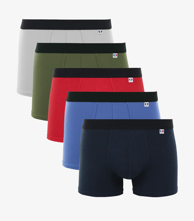Boxer Homme x5 - Pack Quotidien