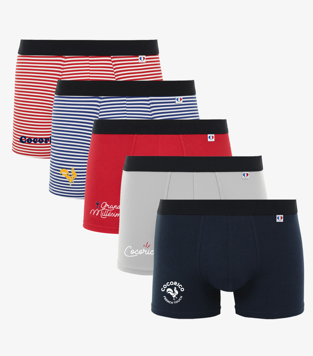 Boxer Homme x5 - Le Super Pack