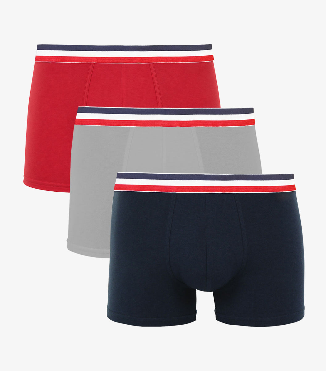 Boxer Homme Supporter x3 - Pack Tricolore