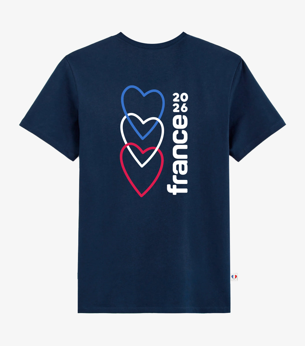T-shirt Homme Marine - Vibrations