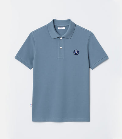 Polo Homme Azur - Blason