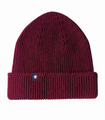Bonnet Homme Bordeaux