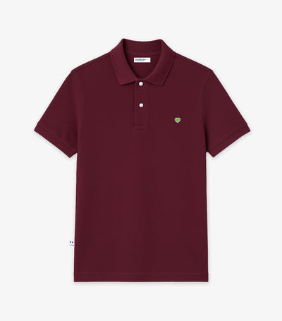 Polo Homme Bordeaux - Le Coeur (Vert)