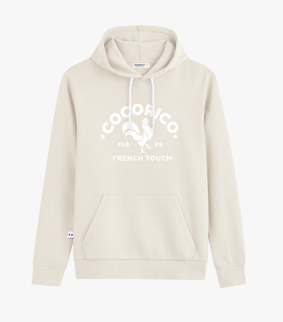 Sweat à capuche Homme Sable - Le Coq Français