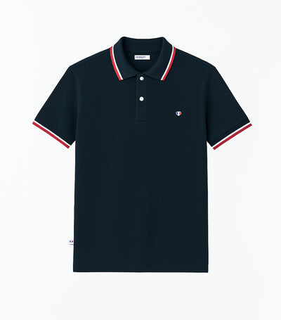 Polo Homme Supporter Marine - Iconique