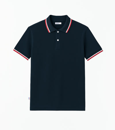 Polo Homme Supporter Marine - Intemporel