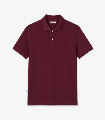 Polo Homme Bordeaux - Intemporel