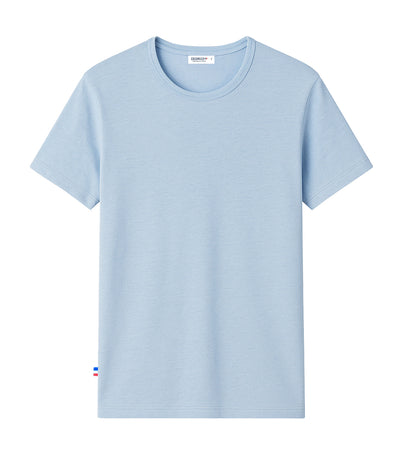 T-shirt Homme en Lin Ciel - Intemporel