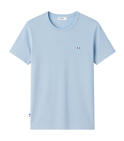 T-shirt Homme en Lin Ciel - L'Iconique