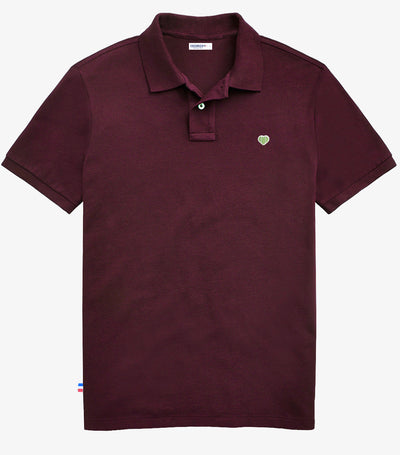 Polo Homme Bordeaux - Le Coeur (Vert)