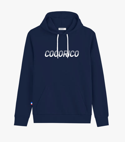 Sweat à capuche Homme Marine - Performance