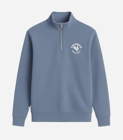 Sweat Camionneur Homme Azur - Coq Français