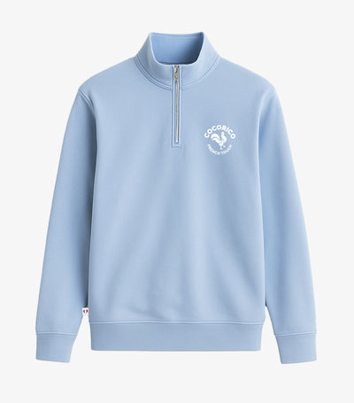 Sweat Camionneur Homme Ciel - Coq Français