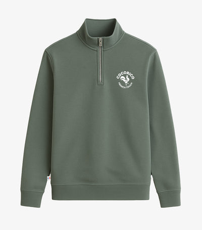 Sweat Camionneur Femme Sauge - Coq Français