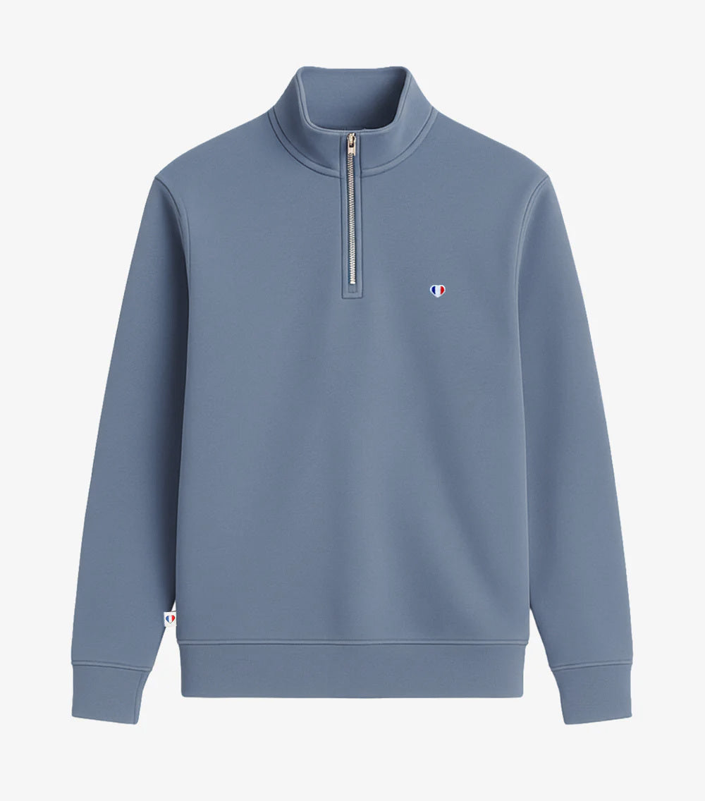 Sweat Camionneur Homme Azur - Iconique