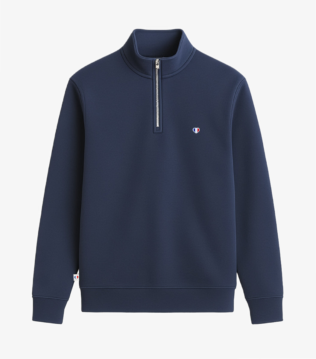 Sweat Camionneur Homme Marine - Iconique