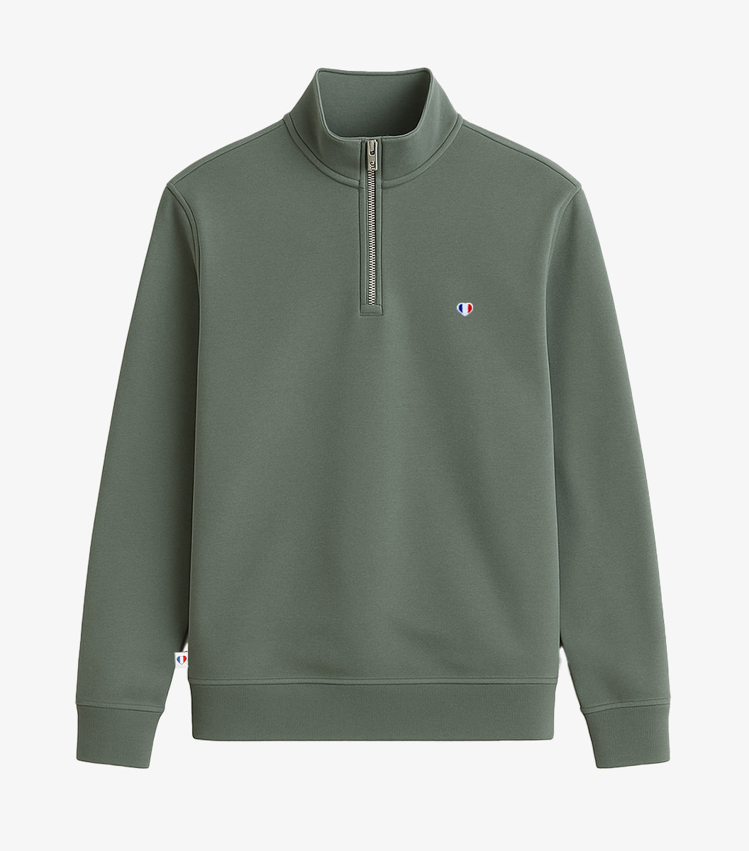 Sweat Camionneur Femme Sauge - Iconique