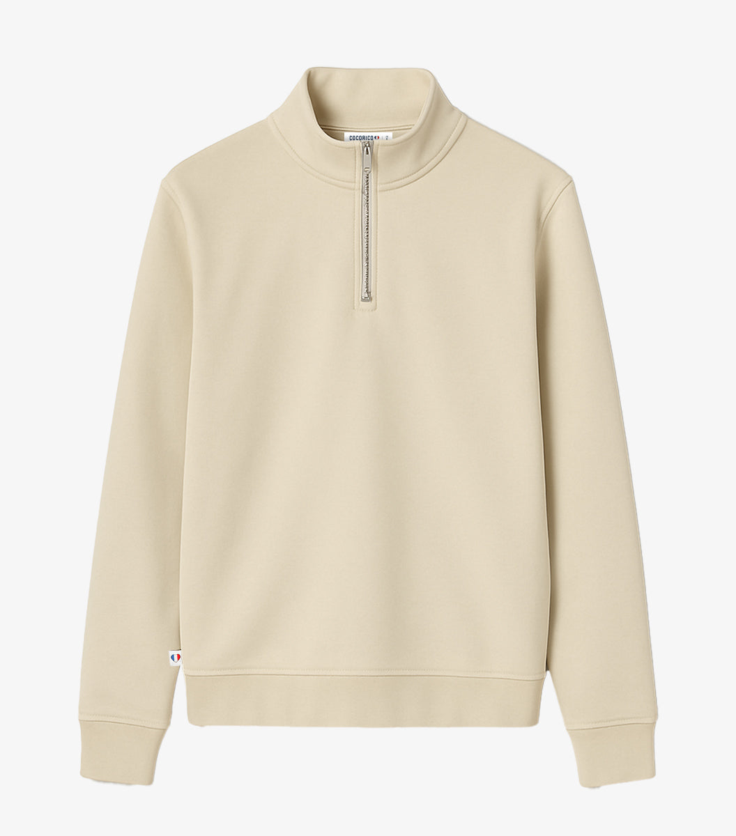 Sweat Camionneur Femme Sable - Intemporel