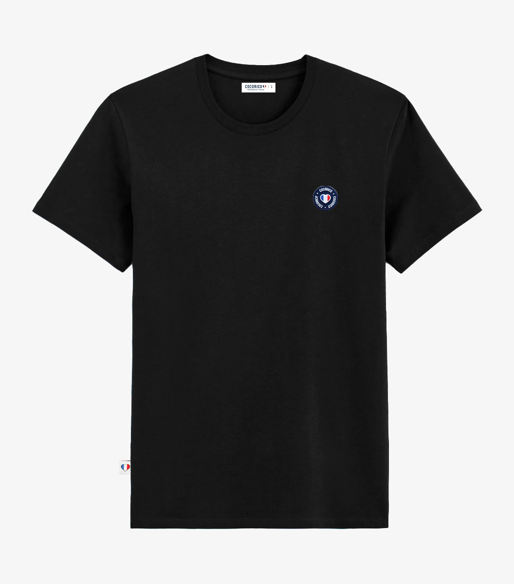 T-shirt Homme Noir - Blason