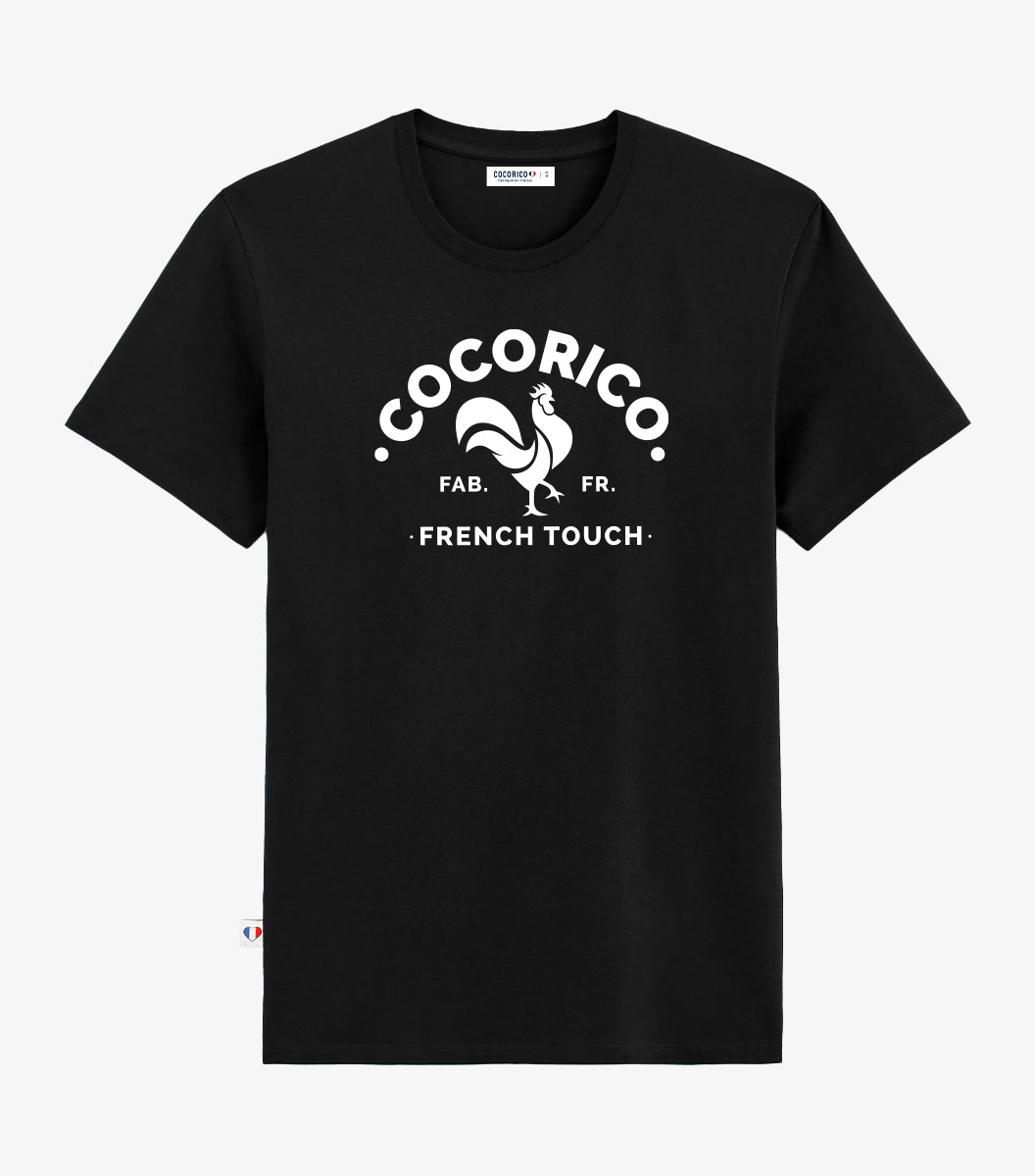 T-shirt Homme Noir - Coq Français