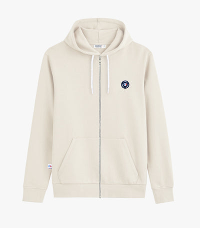 Sweat Zippé Femme Sable - Blason