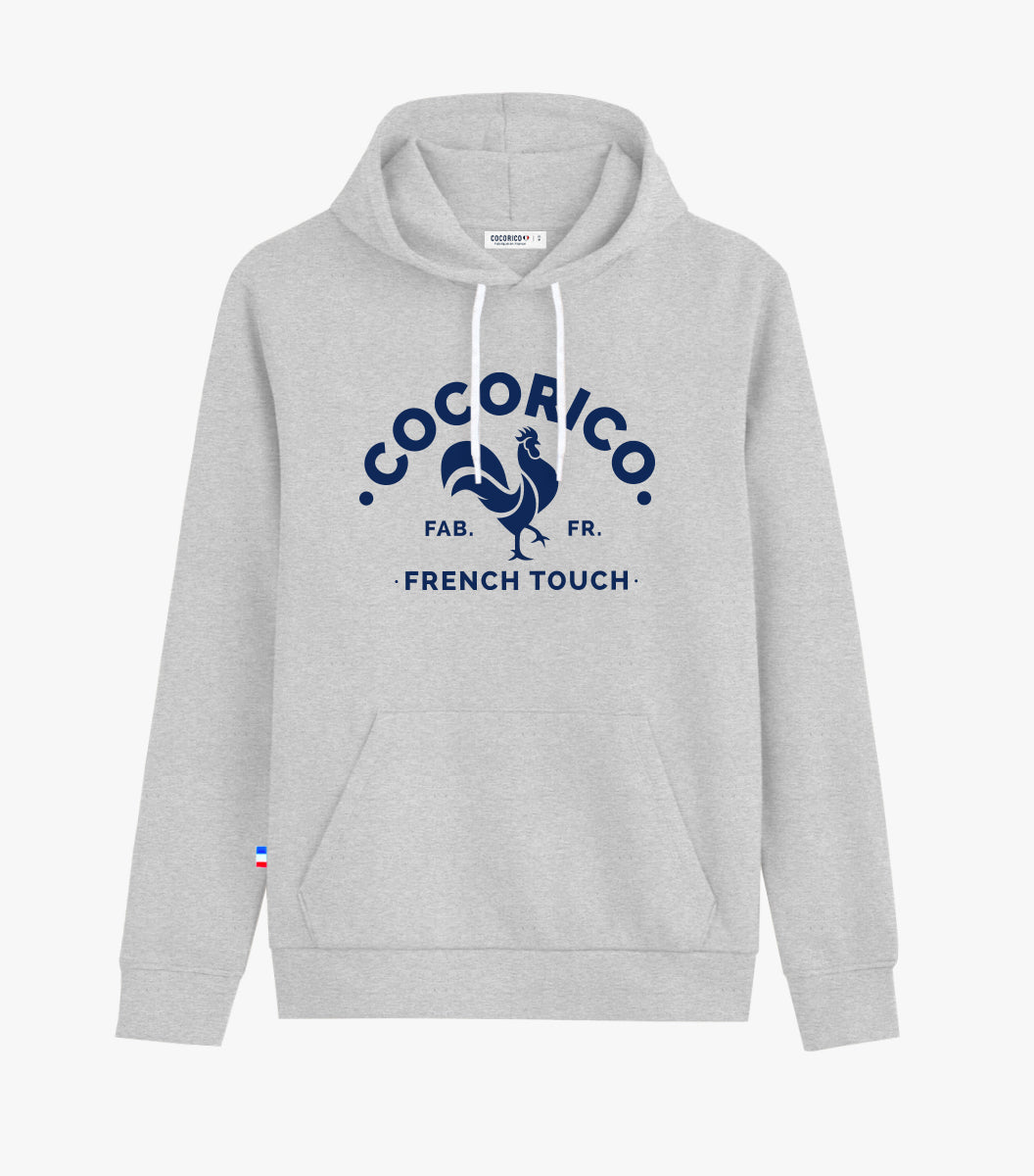 Sweat à capuche Femme Gris - Coq Français